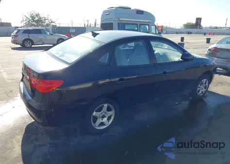 2010 Hyundai Elantra Gls from USA, damaged, VIN KMHDU4AD3AU188307
